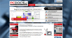 Desktop Screenshot of pcdocs.at